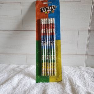 M & M pack of pencils